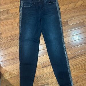 Sneak peek dark denim jeans